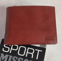 Portafoglio da uomo in pelle Missioni Sport