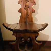 Coppia di sedie tirolesi