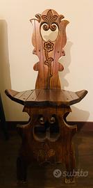 Coppia di sedie tirolesi