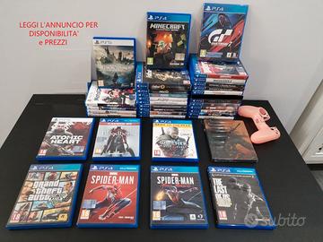 Giochi PS5 e PS4
