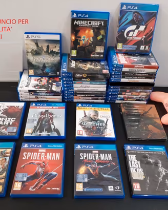 Giochi PS5 e PS4