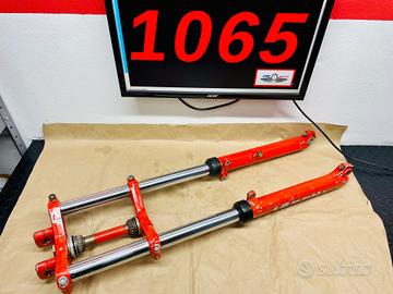 FORCELLA CON PIASTRE FANTIC TRIAL 200 FM 350 1980