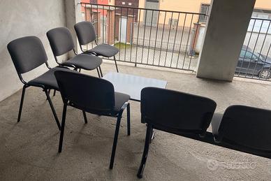 Sedie per ingresso o sala d’attesa