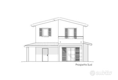 Villetta a schiera di nuova costruzione con giardi