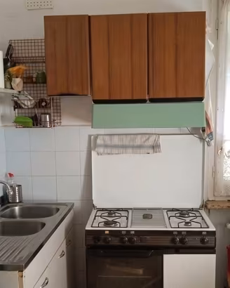 cucina completa gas lavello kappa e sportelli 