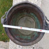 Paiolo in rame antico 