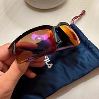 Occhiali da sole Fila unisex nuovi a specchio