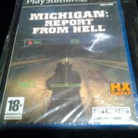 Game ps2 Pal Michigan Report From Hell Nuovo