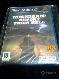 Game ps2 Pal Michigan Report From Hell Nuovo