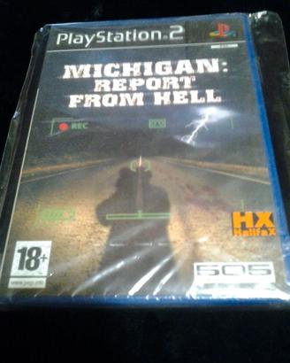 Game ps2 Pal Michigan Report From Hell Nuovo