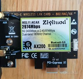 Scheda di rete wireless Ziyituod AX200