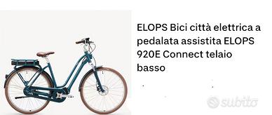 Bici elettrica da città