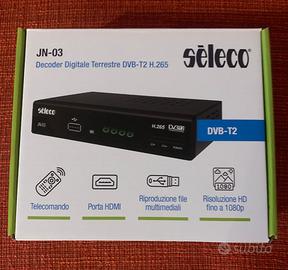 Decoder seleco DVB-T2