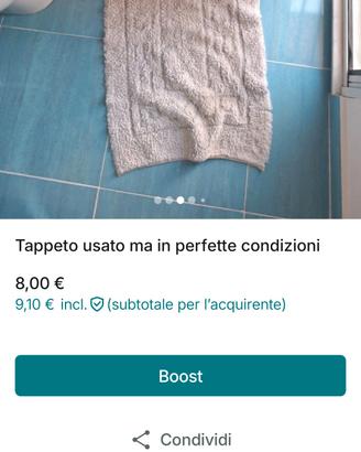 tappeto bagno beje