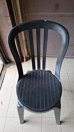 sedie di plastica 