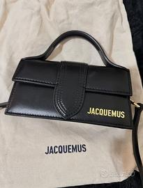 Borsa mini Jacquemus Le Bambino Le Grand nera