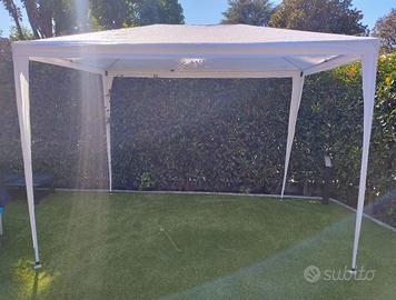Gazebo bianco da giardino 3x2 m