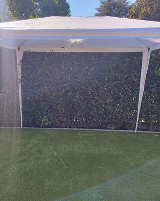 Gazebo bianco da giardino 3x2 m