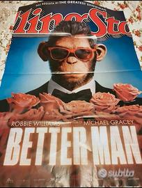 Manifesto film "Better man" Robbie Williams 