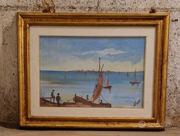 Quadro Barche a vela 64,5×84 cm - Moretti