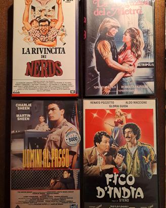 Set 4 Vhs film originali in buone condizioni. 
