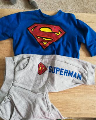 Set maglioncino e pantalone Superman DC
