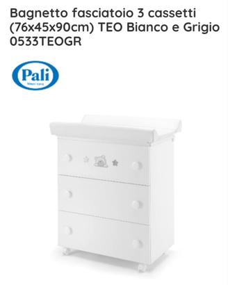Lettino + materasso+fasciatoio/bagnetto