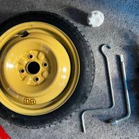 Kit ruota scorta Yaris Toyota 4 fori