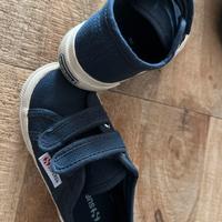 Scarpa bimbo superga con strap nunero 25