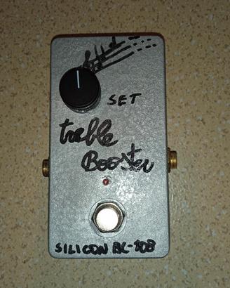 pedale Treble booster per chitarra 