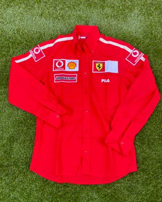 Camicia Scuderia Ferrari F1 x Fila Vintage