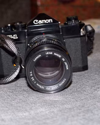 Canon F1 OLD + 135mm f3.5 S.C.