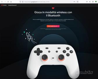 CONTROLLER JOYSTICK STADIA + Chromecast