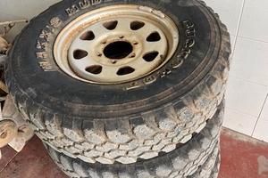 gomme e cerchi nissan da 16  toyota mitsubishi