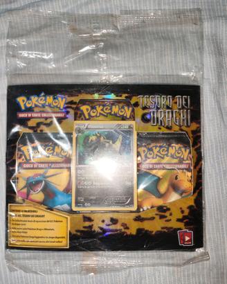 Pokémon blister tesoro dei draghi sigillato ITA