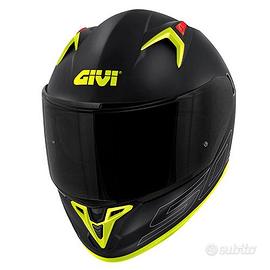 CASCO INTEGRALE MOTO GIVI 50.9 NERO GIALLO OPACO