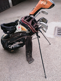 Set golf ferri driver rescue, 52 e 56, e carrello
