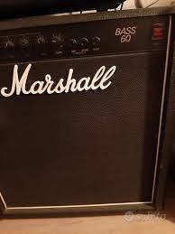 Amplificatore per basso Marshall bass 60