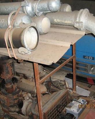 Pompa con motore da travaso