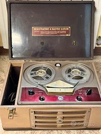 Registratore a nastro geloso G250N bobine valvole