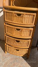 Mobili in rattan