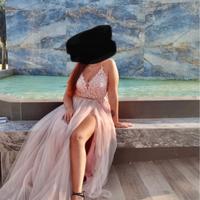 Abito lungo da cerimonia