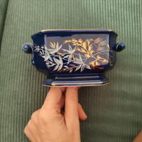 VASO PORCELLANA BLU COBALTO 