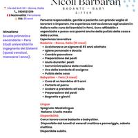 Badante - baby sitter