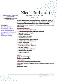 Badante - baby sitter