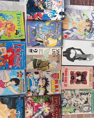lotto manga assortiti fuori tutto
