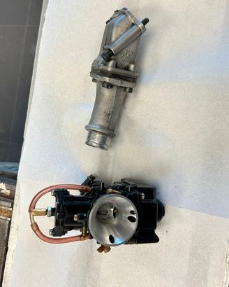 carburatore 24 + collettore lamellare  polini mont