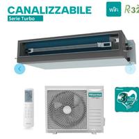 Condizionatore Hisense Canalizzato TURBO 36000 BTU