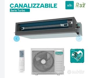 Condizionatore Hisense Canalizzato TURBO 36000 BTU