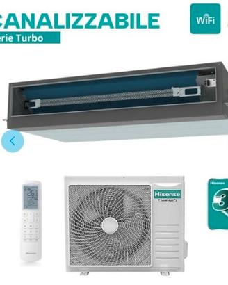 Condizionatore Hisense Canalizzato TURBO 36000 BTU